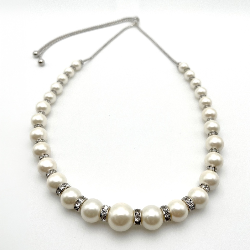 Iris & Lily Mother of Peal Necklace